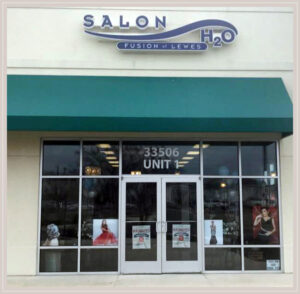 Salon H2O Storefront